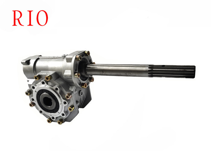 Vf63 Small Snowblower Gearbox With Long Worm Spline Large Output Torque