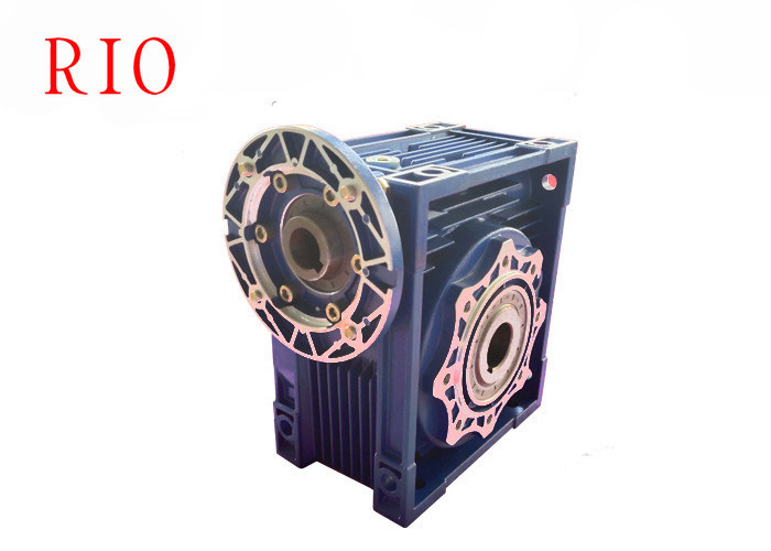 High Efficient Nmrv Worm Gear Reducer Gearbox Rv90 Aluminum Case Flange